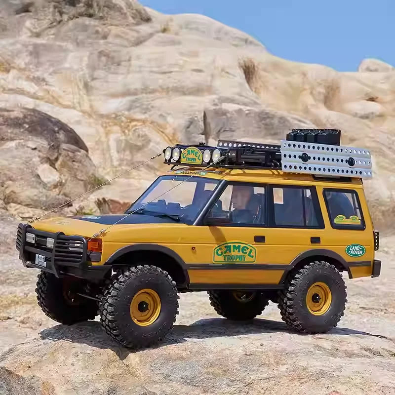 FMS New 1/10 FCX10 Camel Trophy Simulation Electric Remote Control Vehicle Climbing Off-Road Vehicle Toy Model RC Car Adult Gift