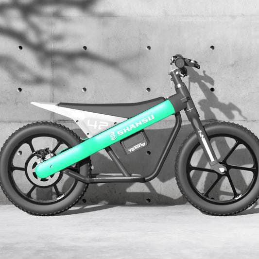 24V Kids Motorcycle Electric Bike Battery-Powered Off-Road with 300W Strong Motor Electric Scooter