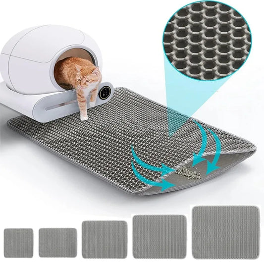 Waterproof Cat Litter Mat - Non-Slip 2-Layer