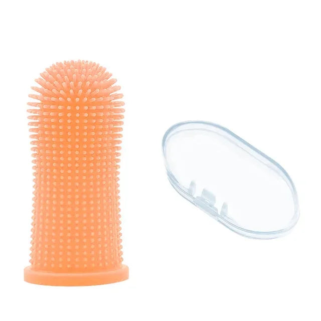 Silicone Finger Toothbrush for Pets
