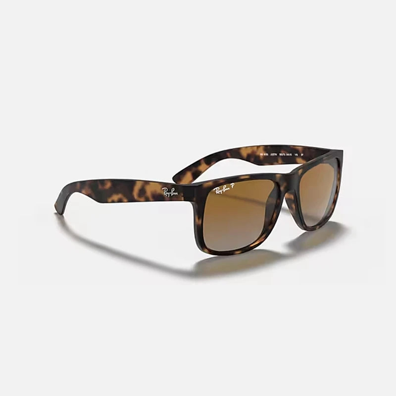 Rayban original Classic RB4165 JUSTIN Sunglasses Unisex Square Vintage Polarized Sun Glasses in box