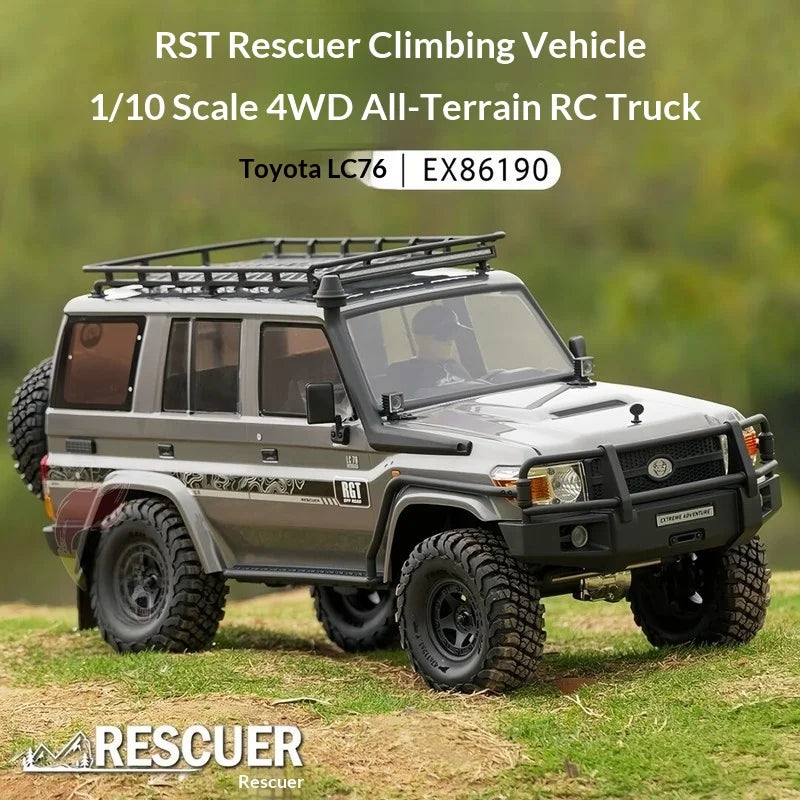 RGT RC Crawler EX86190 LC76 1 10 Scale Electric Four Wheel Drive All Terrain Professional Off Road Car Adult Outdoor Hobby